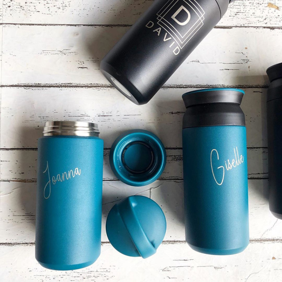 Wholesale Insulated Stainless Steel Wide Mouth Vacuum Travel Mug Flasks