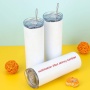 Factory Price 30oz Skinny Tumblers Blank Sublimation Stainless Steel Straight Tumbler Cups Double Wall Insulated with Lids
