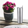 30oz Stainless steel silver