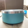 Custom Powder Coated Dog Bowl 42oz Stainless Steel Insulated Dog Eating Bowl for Lager Dogs Cats