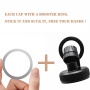 Custom 22Oz 32Oz Vacuum Adjustable Magnetic Lid Water Bottle With Phone Holder Magnet for Water Bottle Metal Ring