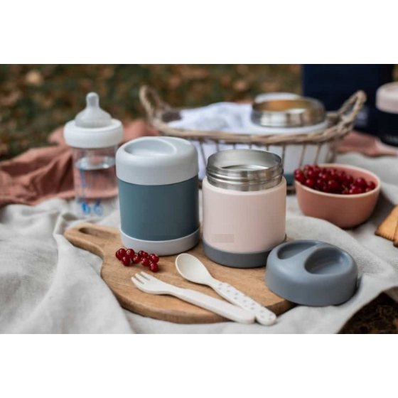 300ml/500ml Double Wall Stainless Steel Vacuum Food Container for Kids