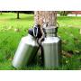 2.5L Single Wall 304 Stainless Steel Sport Water Bottle