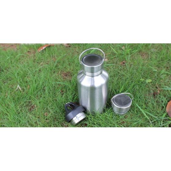 2.5L Single Wall 304 Stainless Steel Sport Water Bottle