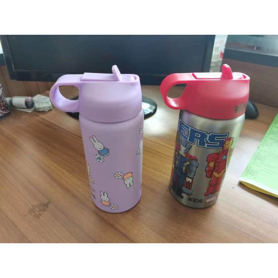 500ML Single Wall Stainless Steel Water Bottle for Kids