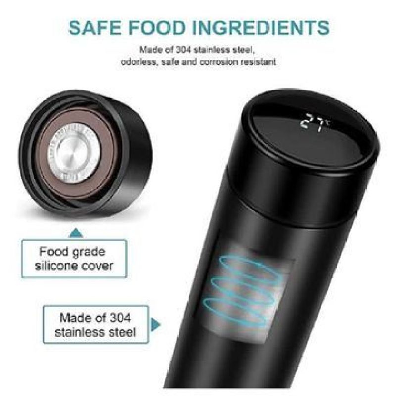 500ML Double Wall 304ss Tumbler with LED Lid