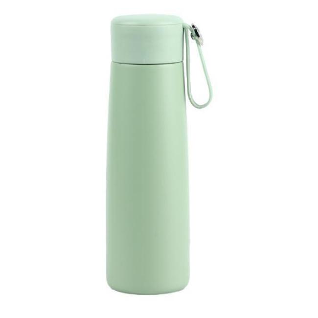 350ml Double Wall Stainless Steel Vacuum Water Bottle with Lifting Handle
