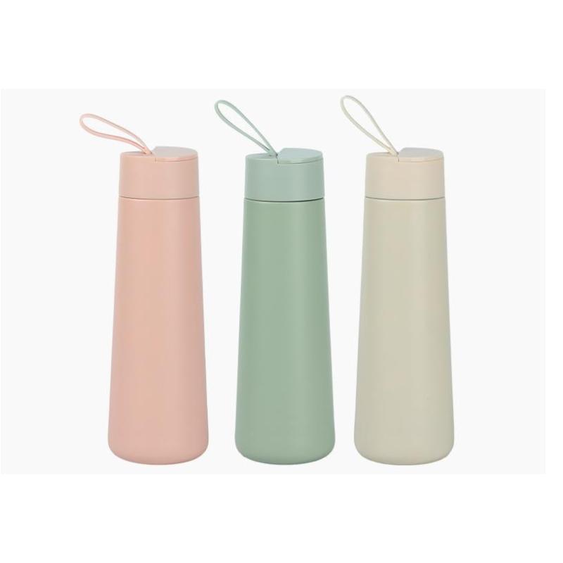350ml Conical Shape Double Wall Stainless Steel Vacuum Water Bottle