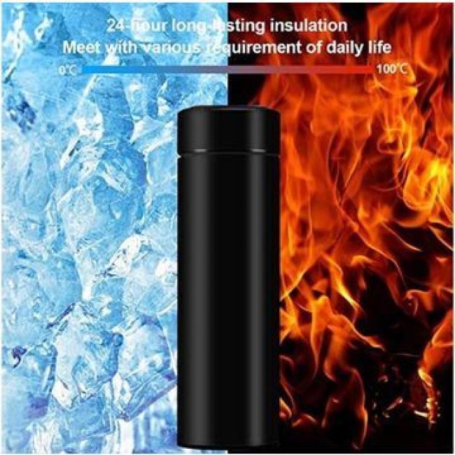 500ML Double Wall 304ss Tumbler with LED Lid