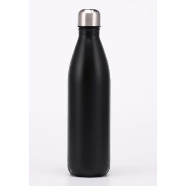 750 ml Double Wall Stainless Steel Outdoor Cola Shape Water Bottle