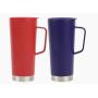 500ml Double Wall Stainless Steel Mug with Handle