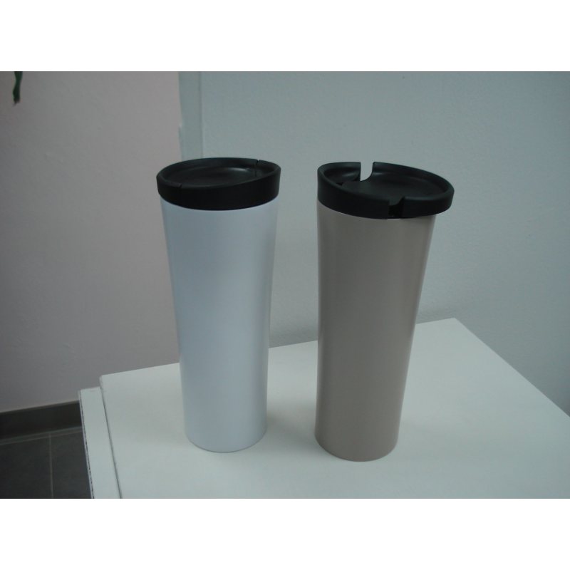 500ML Double Wall Stainless Steel Vacuum Tumbler with Push Cover