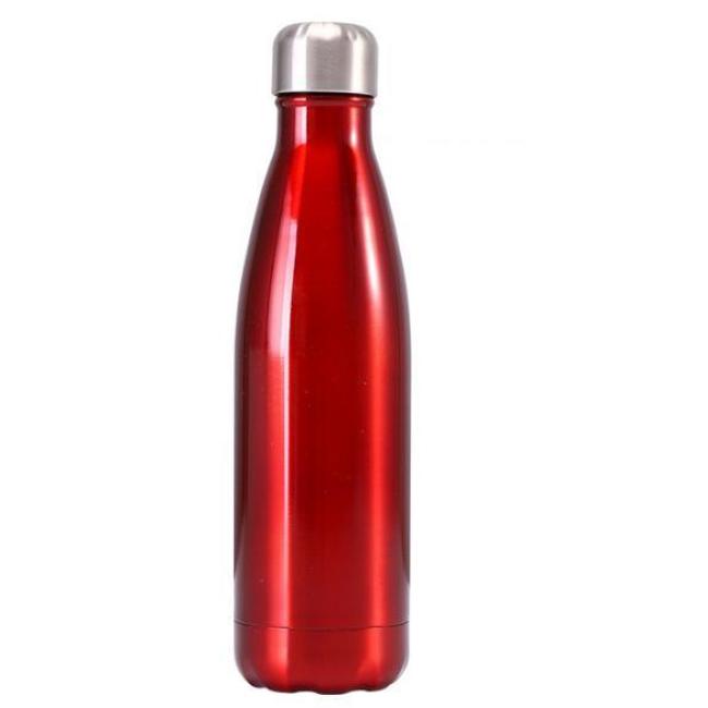 500ml Double Wall Vacuum Cola Shaped Water Bottle
