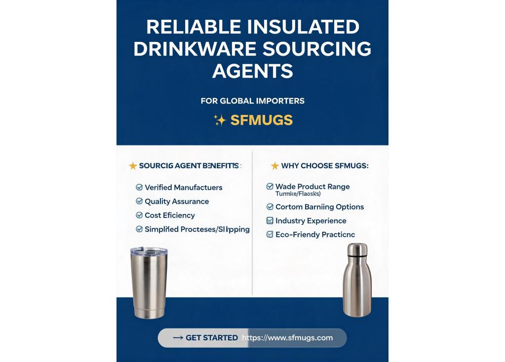 Reliable sourcing agents for insulated drinkware for global importers