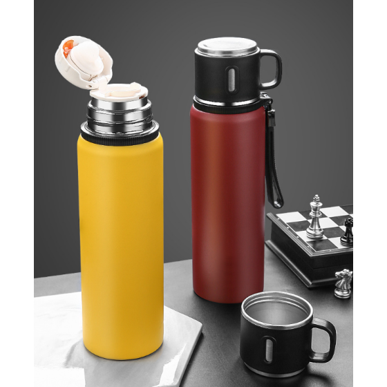 800ML Outdoor vacuum water bottle