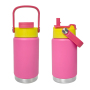 350ML double wall stainless steel kids water bottle with handle
