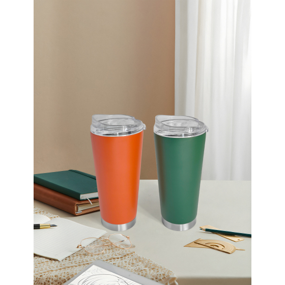 600ML double wall vacuum travel tumbler