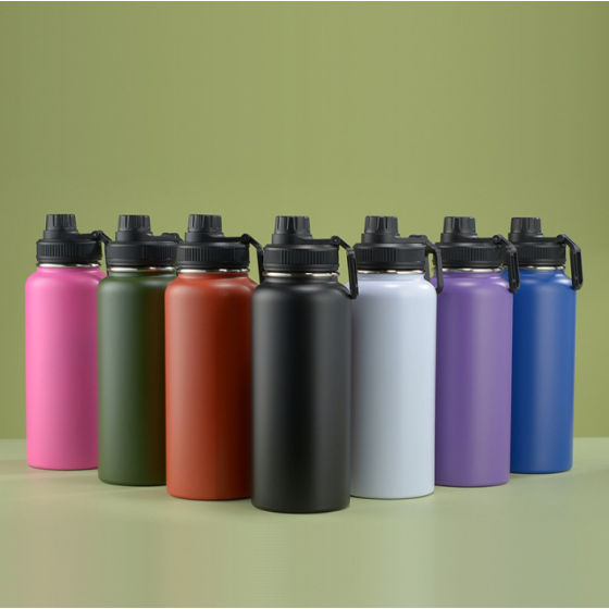 750ML/1000ML DOUBLE WALL OUTDOOR SPORT WATER BOTTLE