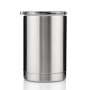 12oz double wall vacuum can cooler with dual lid