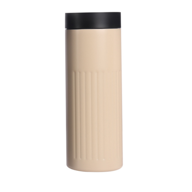 400ML Semi Vertical Stripe Style Coffee Mug