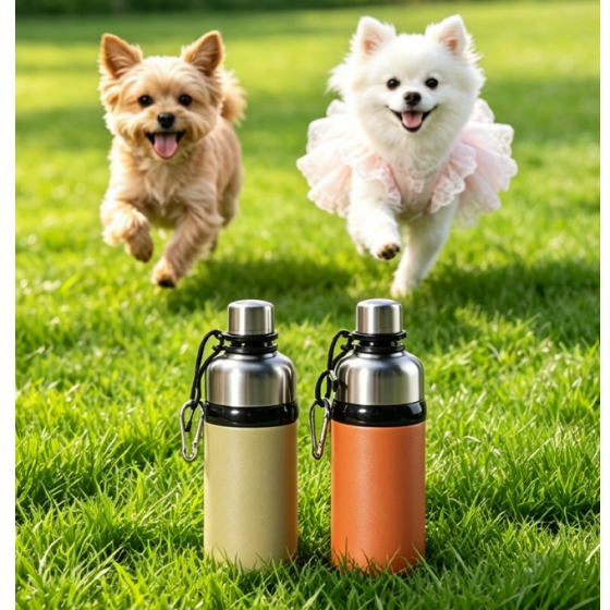 500ML/750MLpet water bottleSteel ball spout allows pets to drink easily even during car rides — just let them lick and sip 500ML/750MLpet water bottleSteel ball spout allows pets to drink easily even during car rides — just let them lick and sip