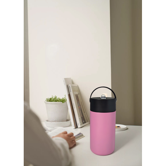 600ML/1L double wall stainless steel tumbler with handle