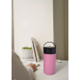 600ML/1L double wall stainless steel tumbler with handle