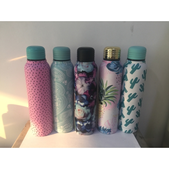 350ML/500ML double wall stainless steel water bottle