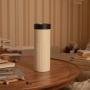 400ML Semi Vertical Stripe Style Coffee Mug