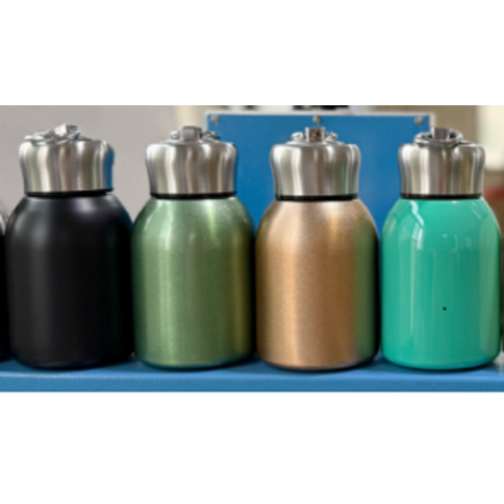 New Arrival: 300ml Small Capacity Double-Wall Stainless Steel Insulated Cup with Stainless Steel Handle Ring
