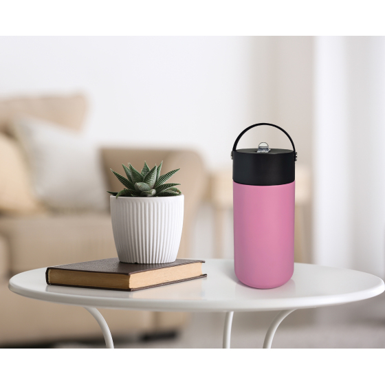 600ML/1L double wall stainless steel tumbler with handle