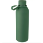 500ml Double wall vacuum recycled SS bottle with rubberized finish