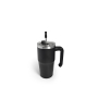 20oz double wall stainless steel vacuum tumbler with handle and straw