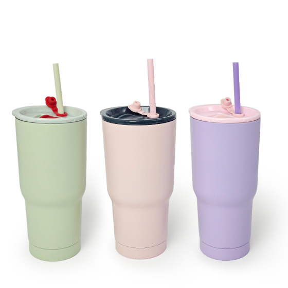 20oz double wall stainless steel vacuum travel cup