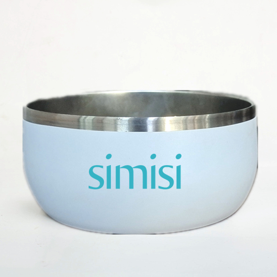 32oz/ 64oz double wall Pet bowl