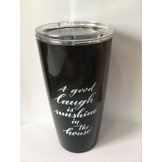 600ml Double wall stainless steel coffee mug