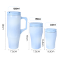 350ML/750ML/1200ML double wall stainless steel mug