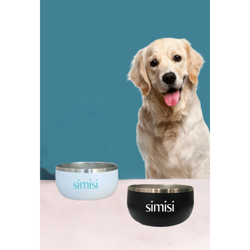 32oz/ 64oz double wall Pet bowl