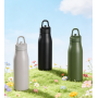 500ml double wall water bottle with one touch flip lid