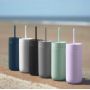 400ML double wall stainless steel mug with straw