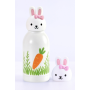 350ML 3D Animal Head Thermos Stainless Steel Vacuum Flask,Kids Insulated Water Bottle for Gift