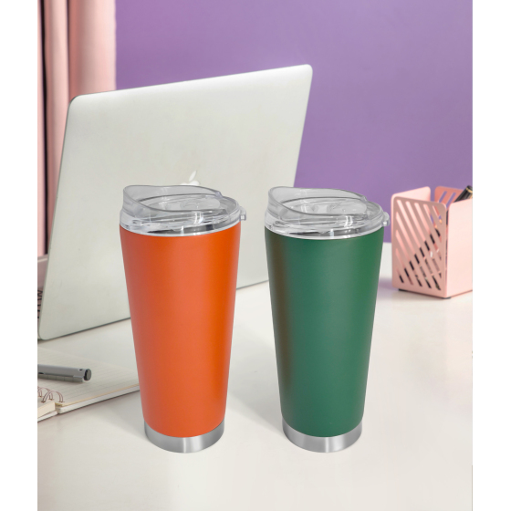600ML double wall vacuum travel tumbler