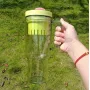New 600ml 1200ml Trek Tumbler  40oz Plastic Tumbler With Handle And Straw BPA free Cold Cups