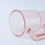 large capacity 40oz plastic clear cup with handle car straw cup with strainer dual drink bottle