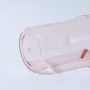 large capacity 40oz plastic clear cup with handle car straw cup with strainer dual drink bottle