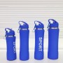 Custom Logo Waist shape Vacuum Flask Water Bottle 304 Inside Stainless Steel Double Wall Sport Water Bottle