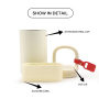 New Design Customized Gift Bottle 400ml Thermal Water Bottle Thermal Coffee Bottle With Handle