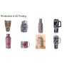 New design Different style 40oz Diamond Cup Car mounted large-capacity stainless steel thermos cup tumbler Sticker Drill Car Cup