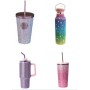 New design Different style 40oz Diamond Cup Car mounted large-capacity stainless steel thermos cup tumbler Sticker Drill Car Cup