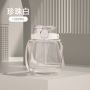 Zogifts Cartoon Sticker Portable Summer Travel Portable Plastic Water Bottle With Handle And Straw Custom logo Shoulder Strap